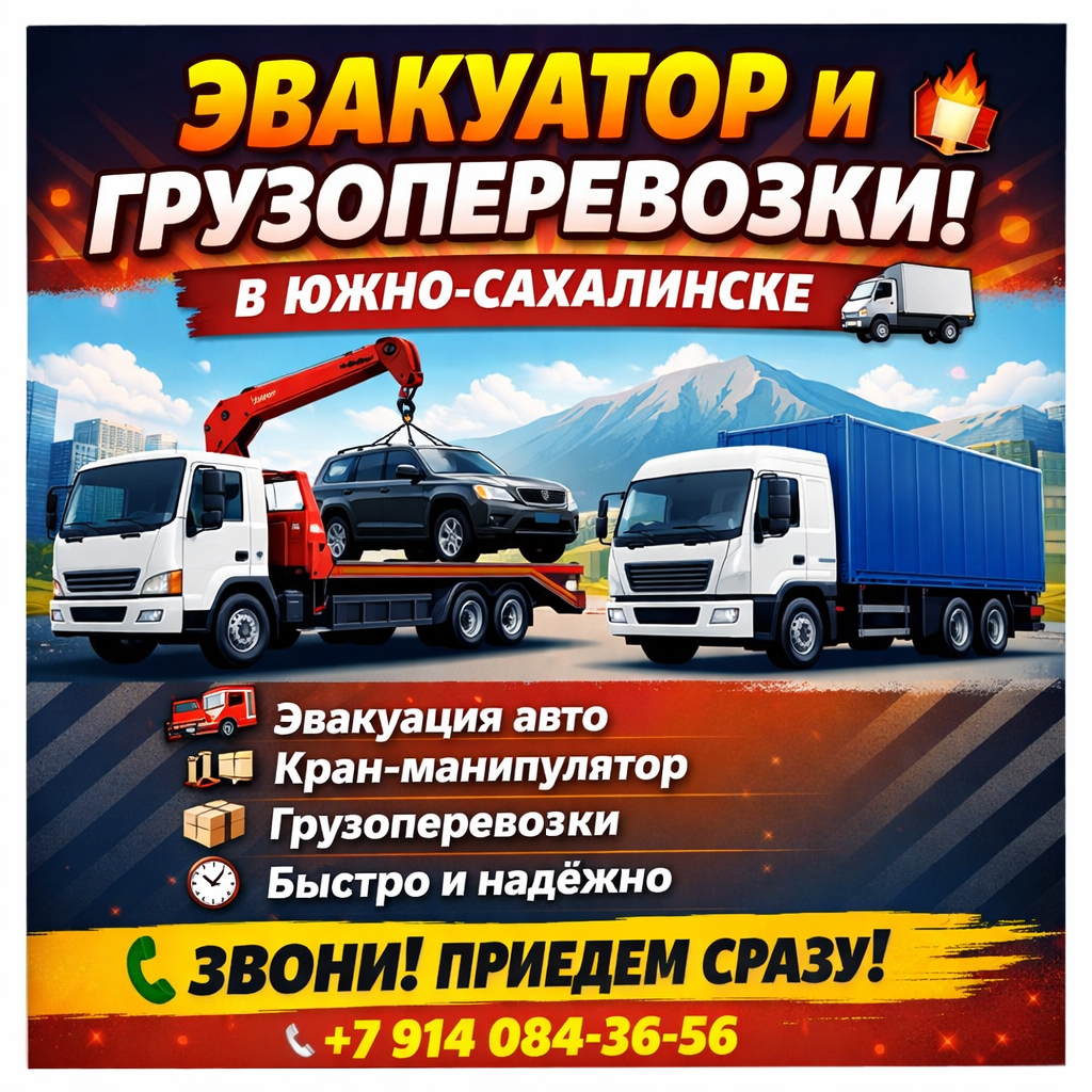 Служба эвакуации автомобилей и грузоперевозок